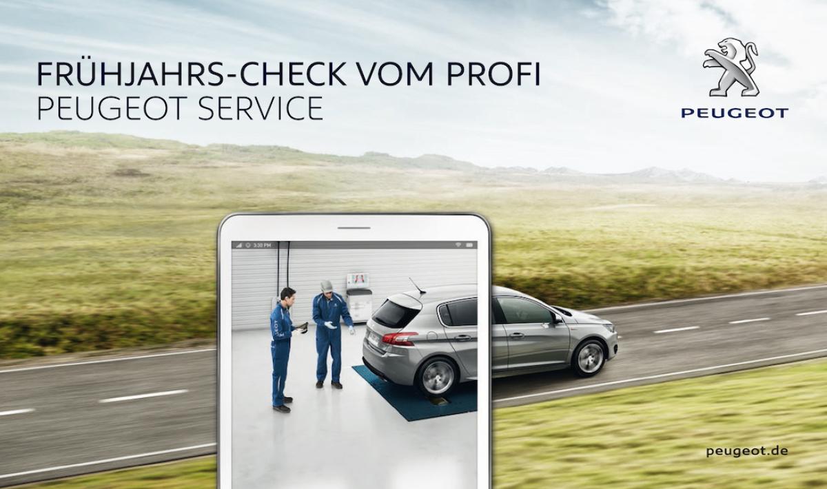 Peugeot Frühjahrs-Check