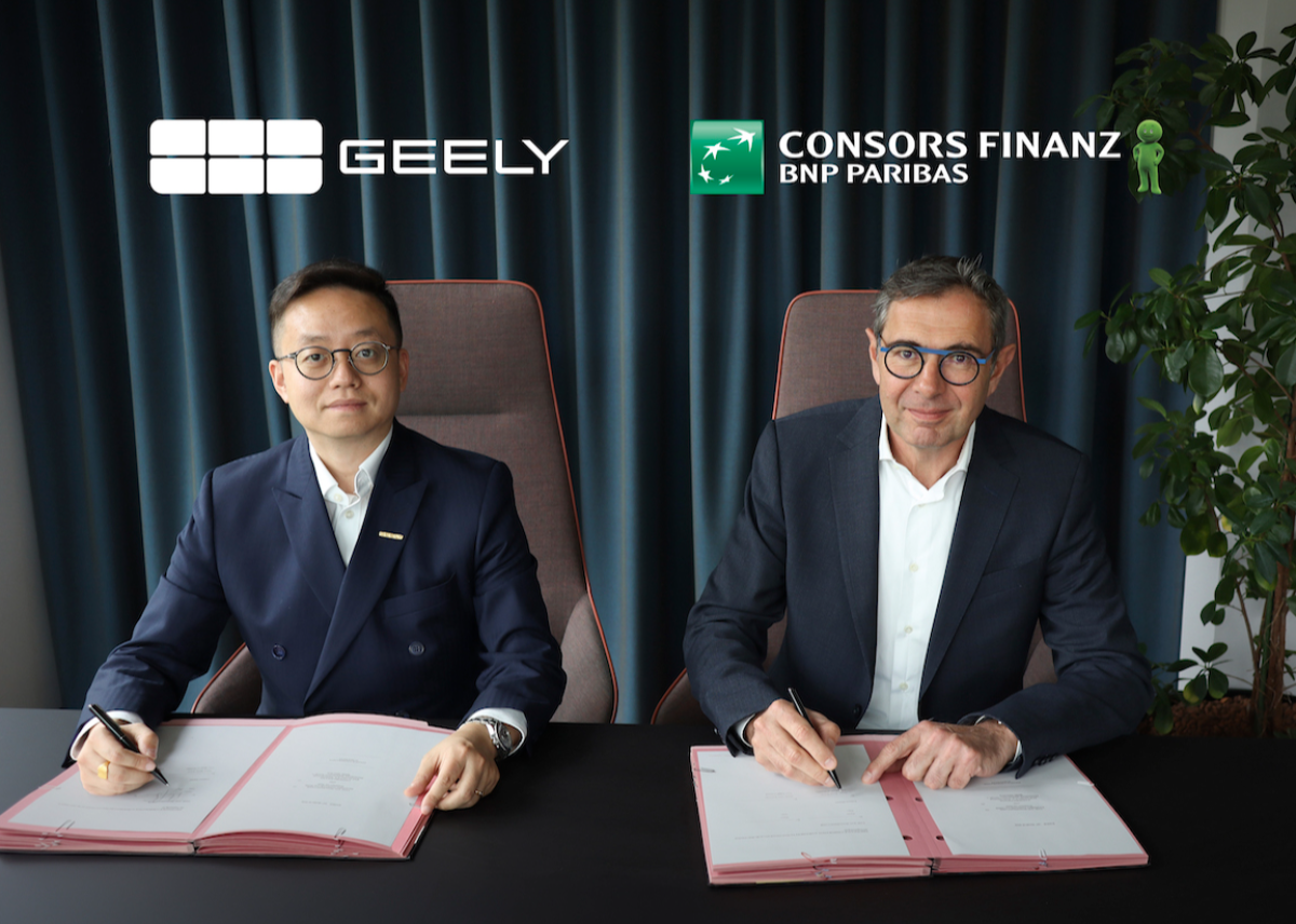 Consosrs Finanz und Geely Auto schließen strategische Partnerschaft für den deutschen Markt