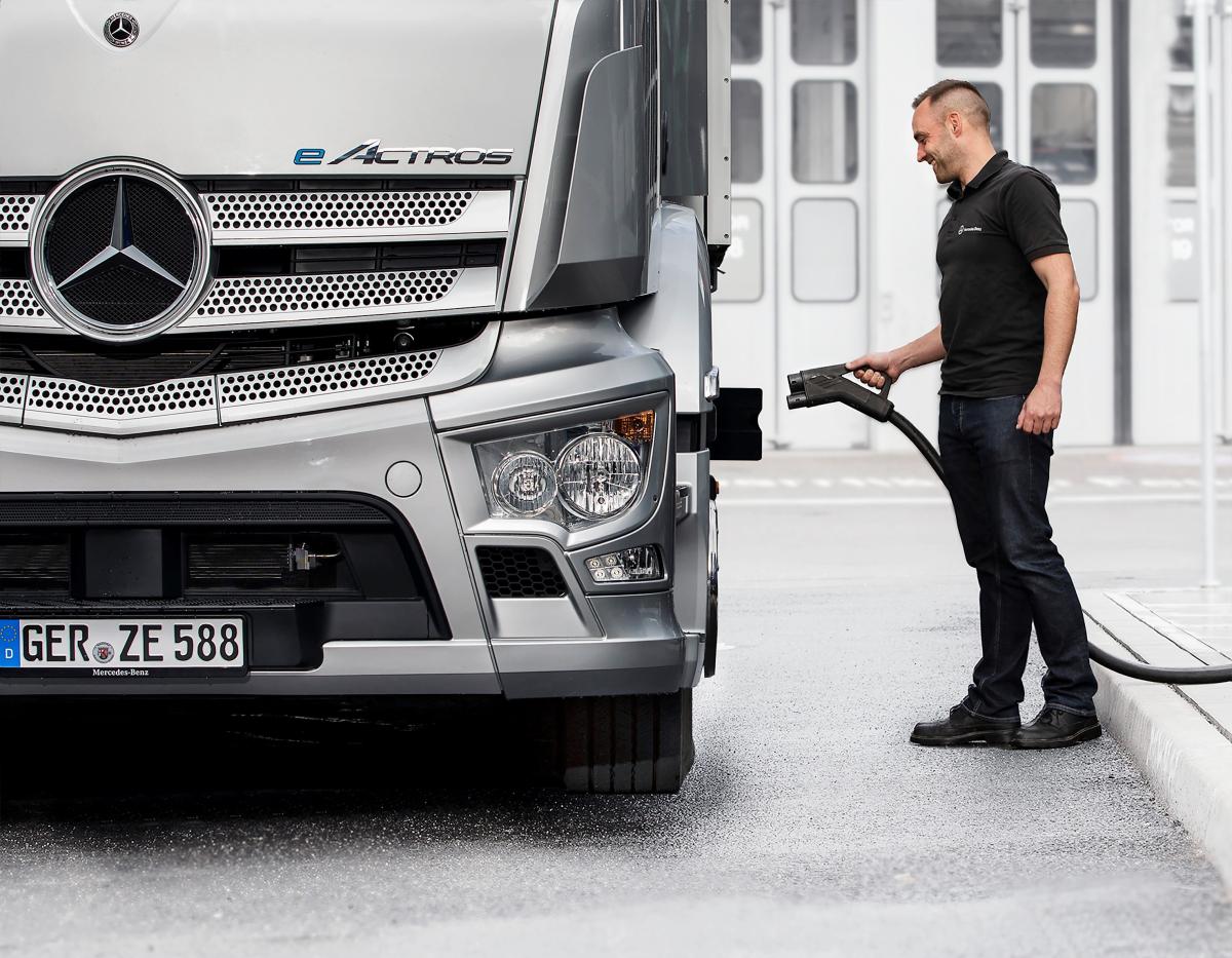 Demonstrations-Ladepark für Elektro-Lkw in Wörth startet in die Bauphase