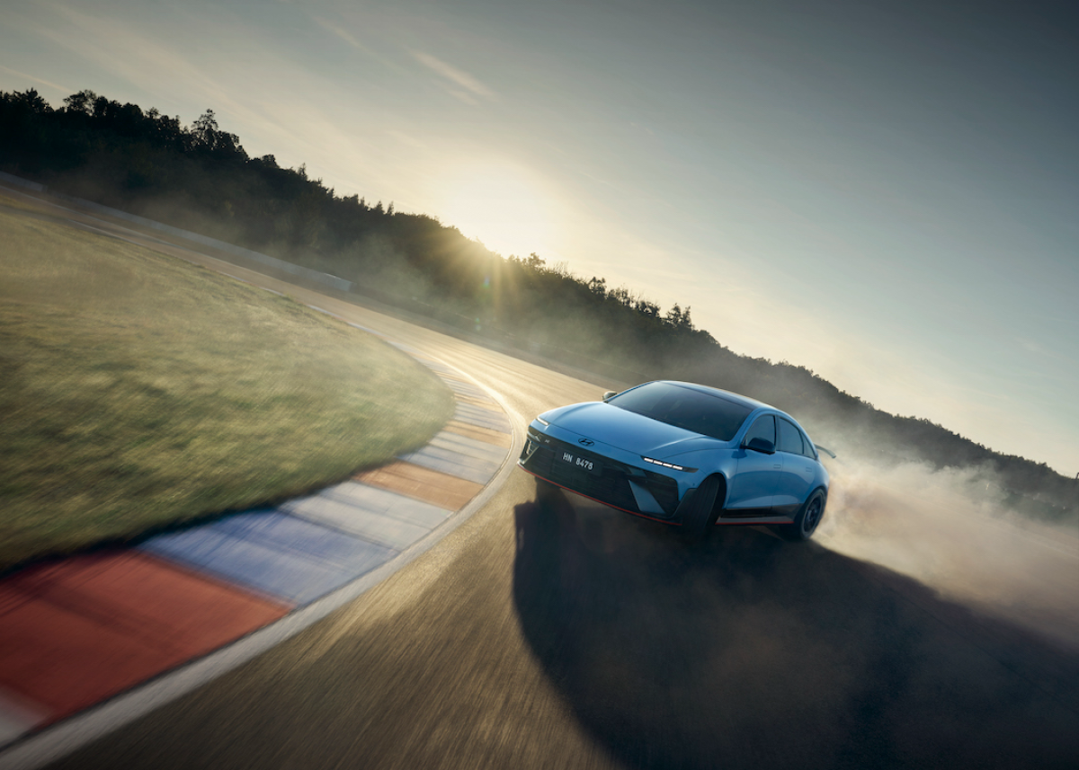 Neues Hochleistungs-Elektromodell: Hyundai enthüllt IONIQ 6 N beim Goodwood Festival of Speed