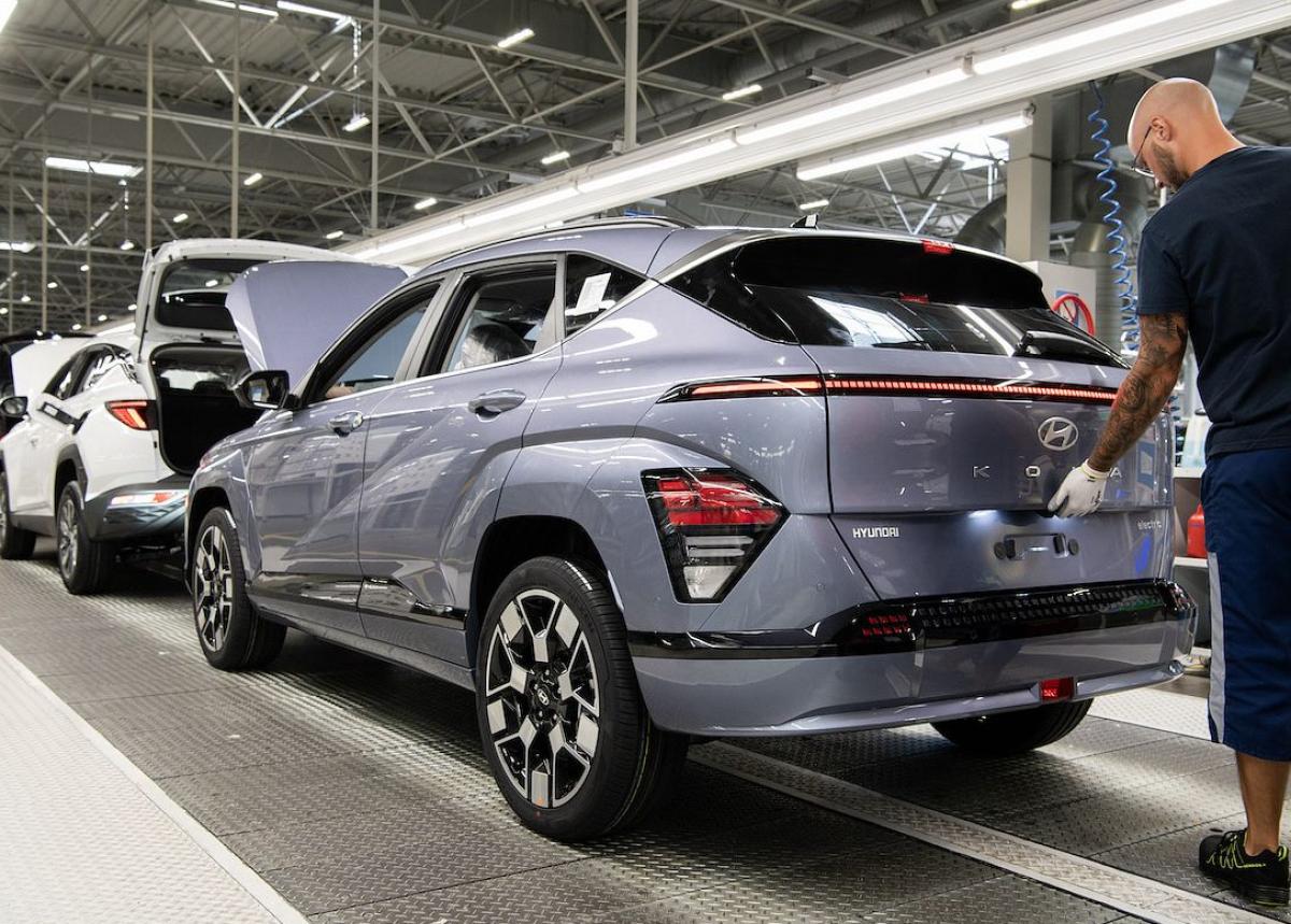 Produktion des neuen KONA Elektro in Tschechien gestartet