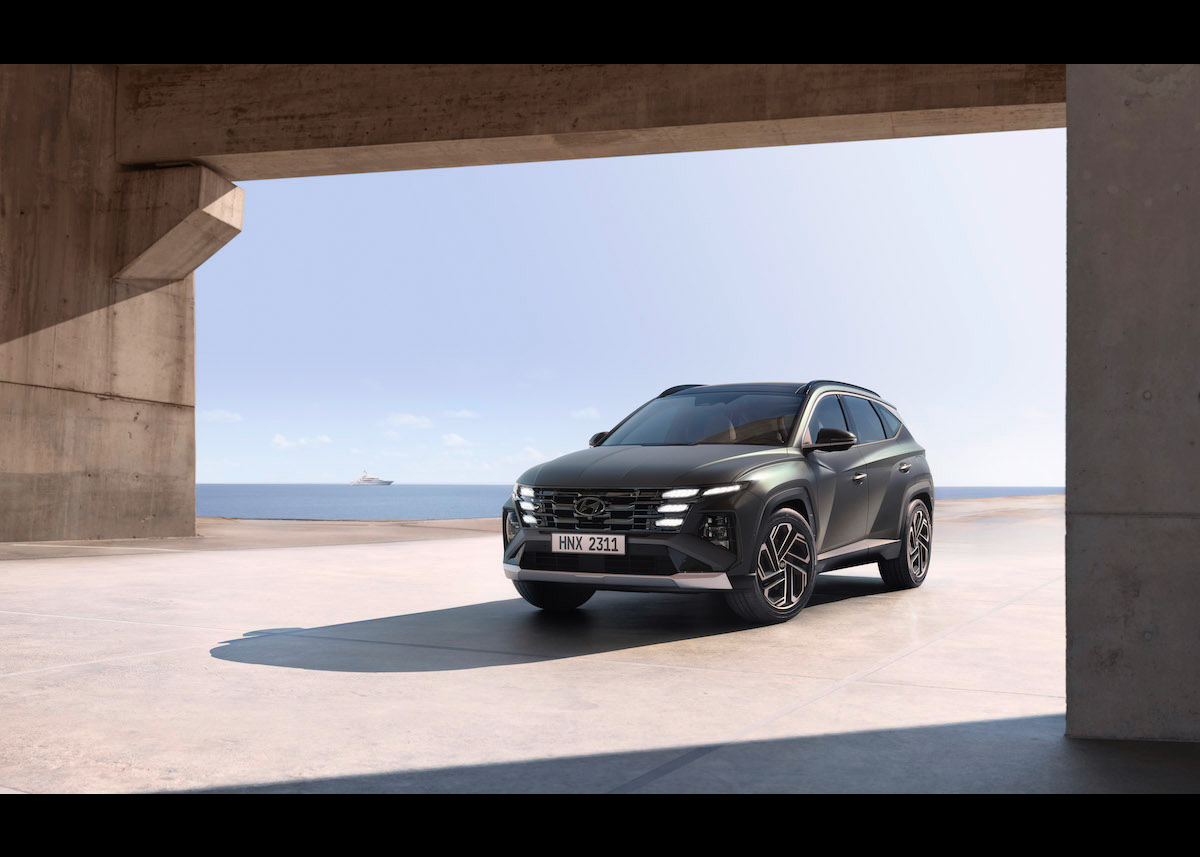 Hyundai TUCSON Facelift: Erste Bilder zeigen Design auf dem südkoreanischen Markt