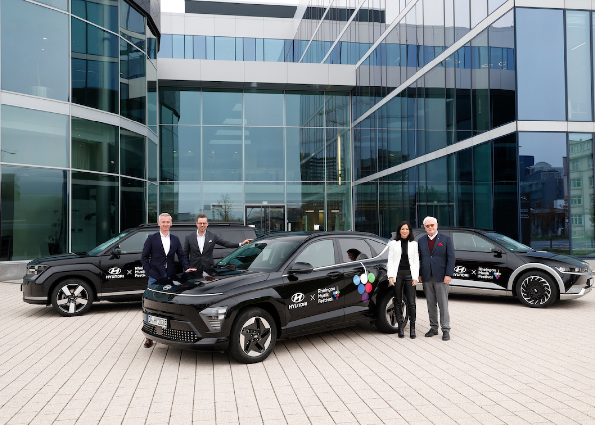 Moderne Klassik: Hyundai ist neuer Mobilitätspartner des Rheingau Musik Festivals