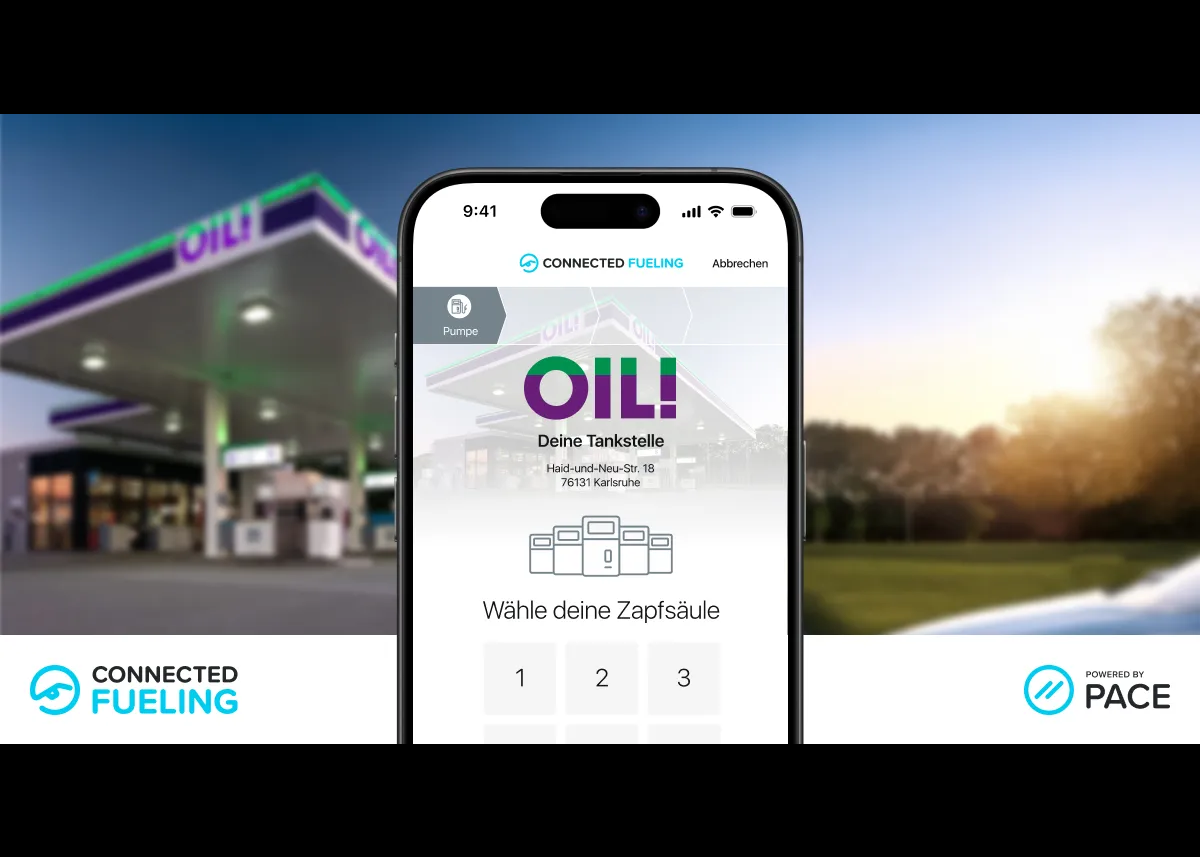 PACE Telematics startet Mobile Payment bei OIL! Tankstellen in Deutschland