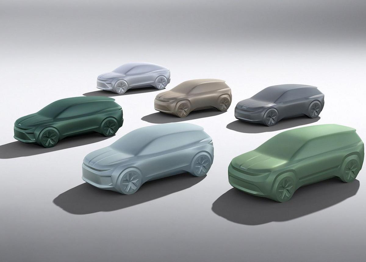 Elektromobilitäts-Offensive von Škoda mit sechs neuen Elektrofahrzeugen bis 2026