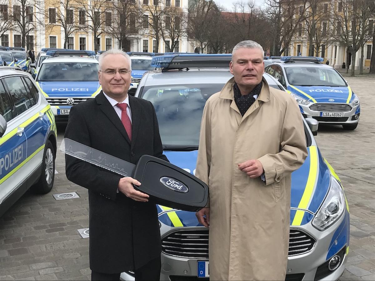 S-MAX-Funkstreifenwagen für Sachsen-Anhalt