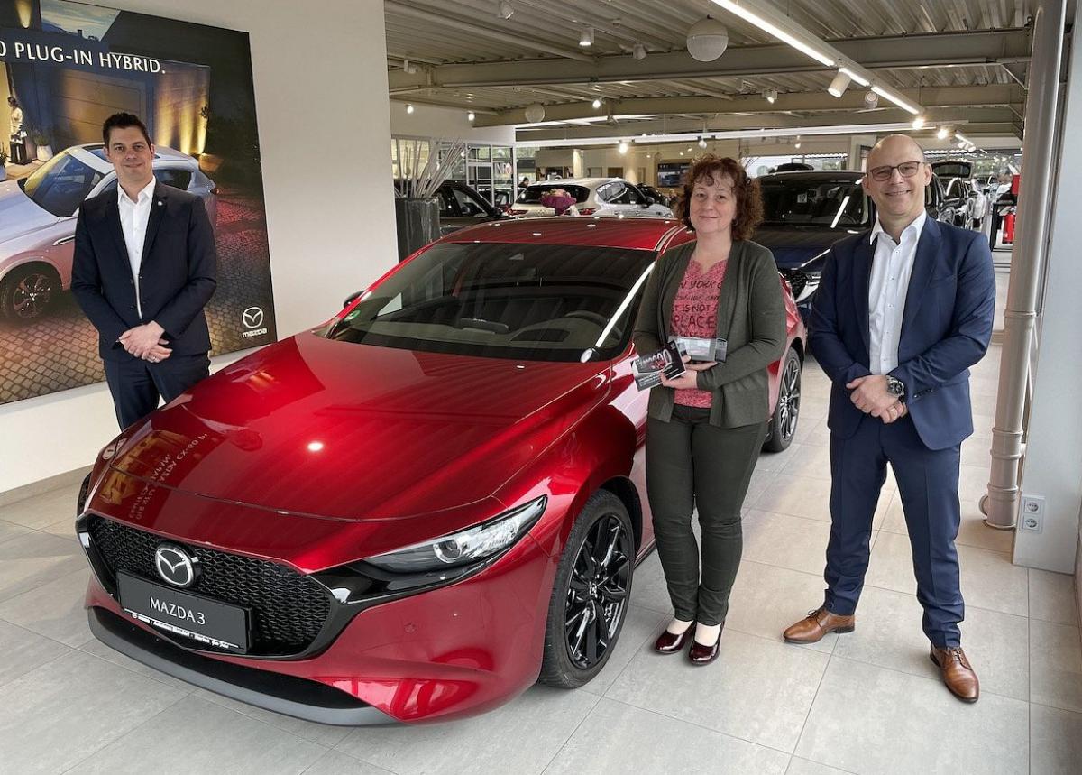 Dreimillionster Mazda in Deutschland verkauft