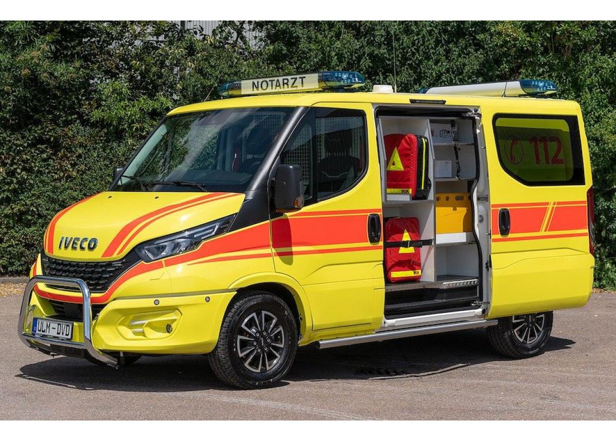 IVECO Daily überzeugt auch als Notarzteinsatzfahrzeug