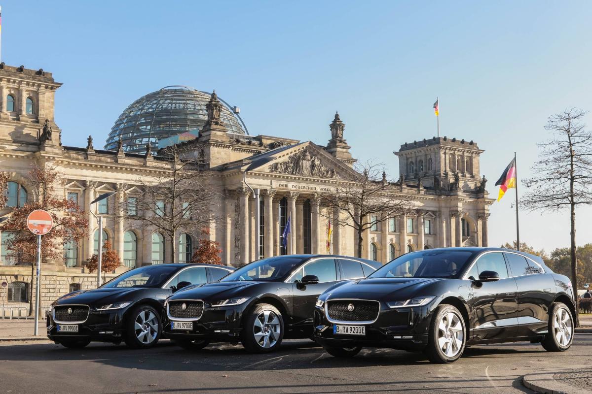 Vollelektrische Chauffeurflotte in Berlin