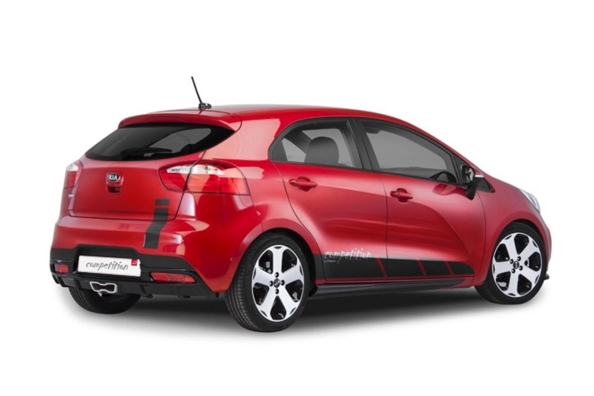 Kia Rio in Rallye-Optik