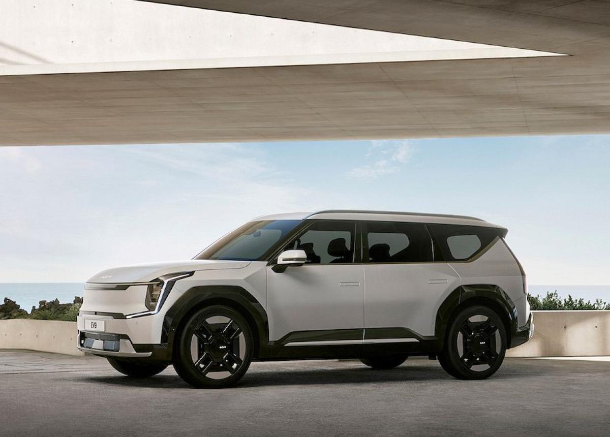 Der neue Kia EV9: Bahnbrechendes Elektrofahrzeug mit progressivem Design