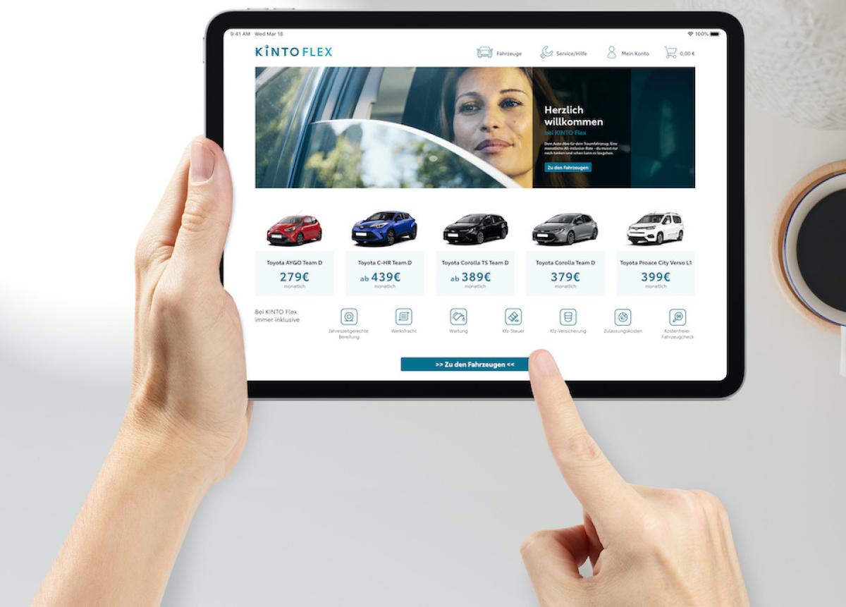 Toyota führt Auto-Abo-Modell ein