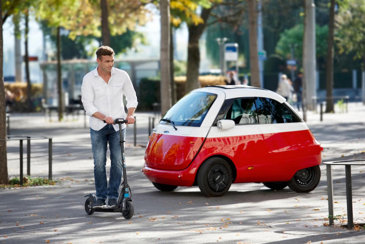 Premiere der micromobility expo