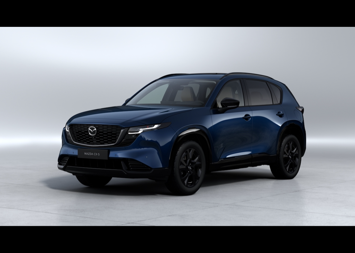 Navy Blue ergänzt die Farbpalette des neuen Mazda CX-5