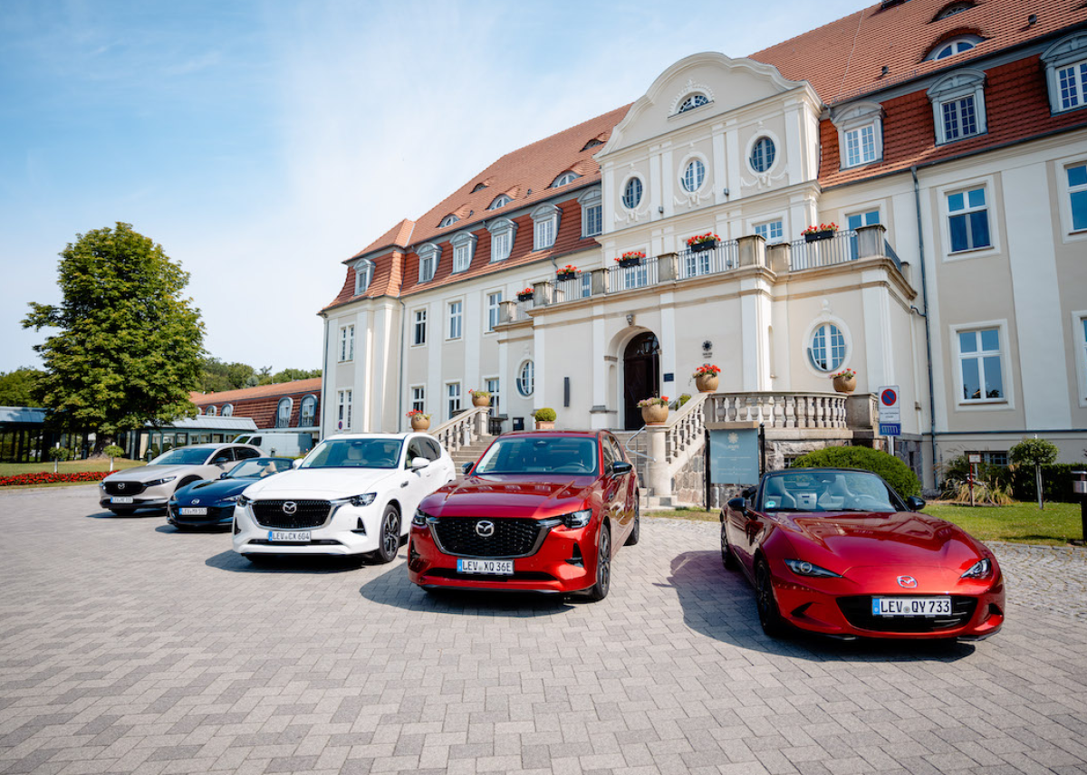 Mazda Experience zeigt Präsenz an beliebten Reisezielen