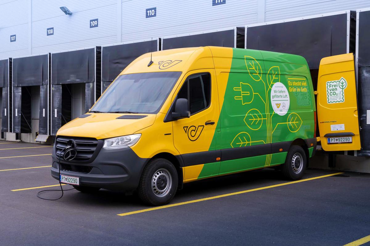 Mercedes-Benz eSprinter: Pilotprojekt mit der Österreichischen Post gestartet
