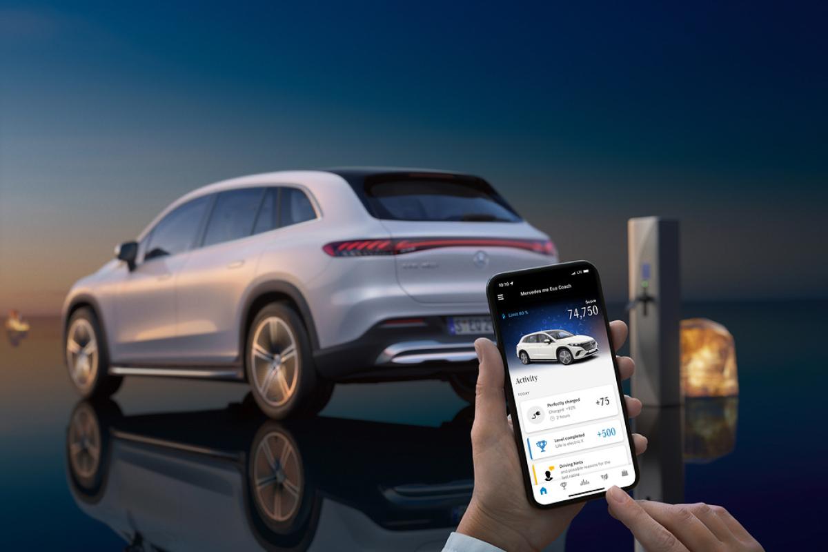 Mercedes me Eco Coach feiert 50.000 App-User mit ermäßigten Ladegutscheinen