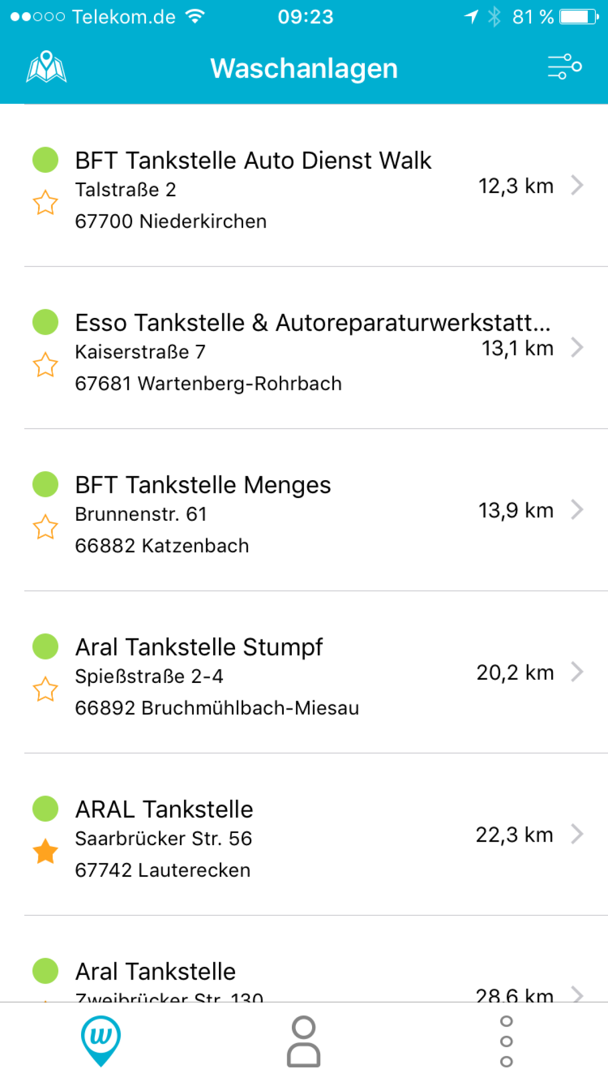meine-waschstrasse.de relauncht wash-app