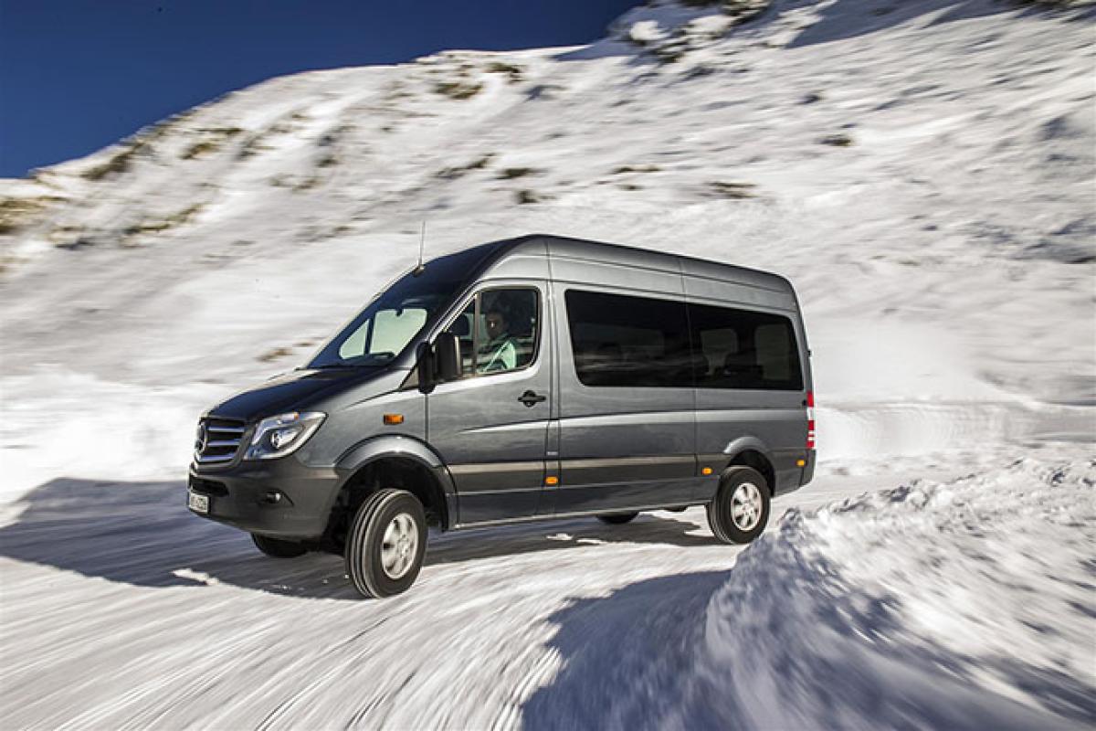 Der neue Mercedes-Benz Sprinter 4x4