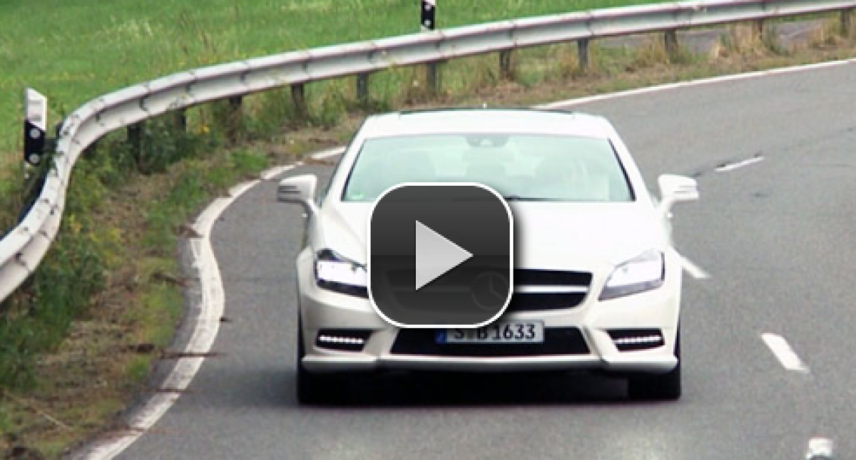 Mercedes-Benz CLS Shooting Break (Video)