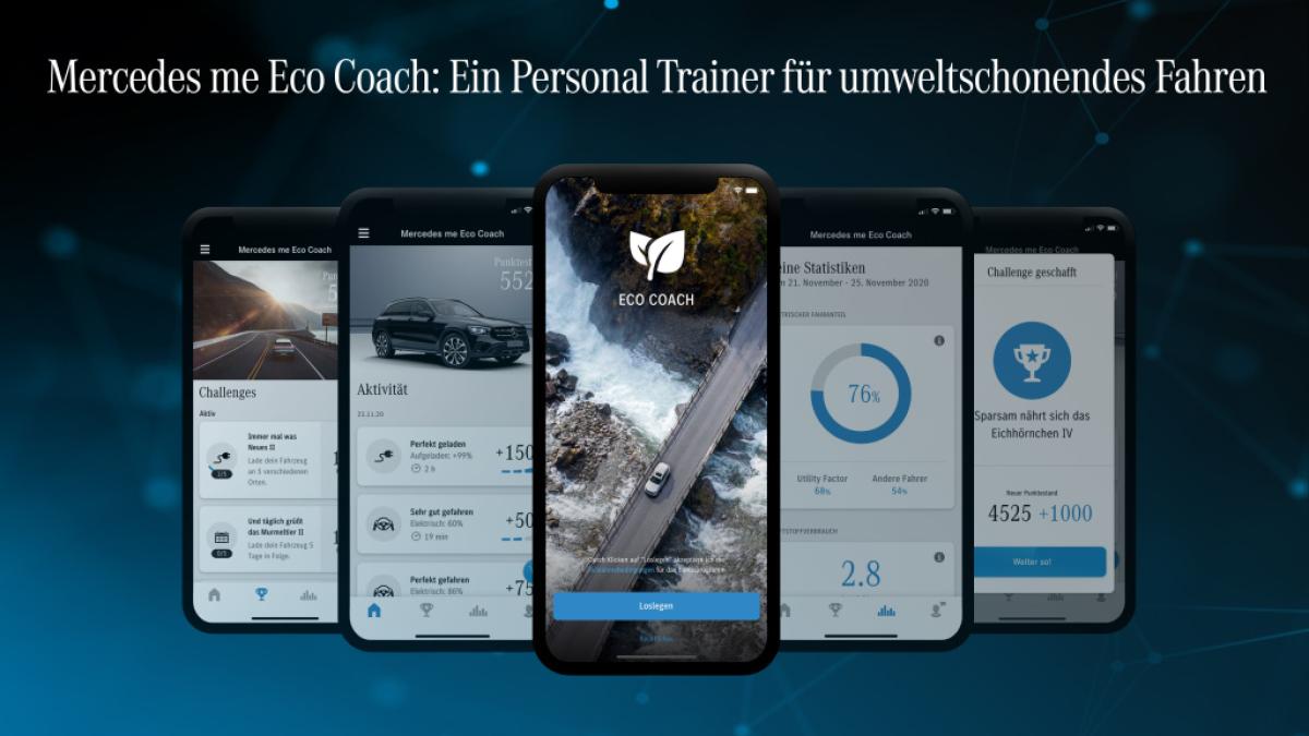 Eco Coach über Mercedes me App