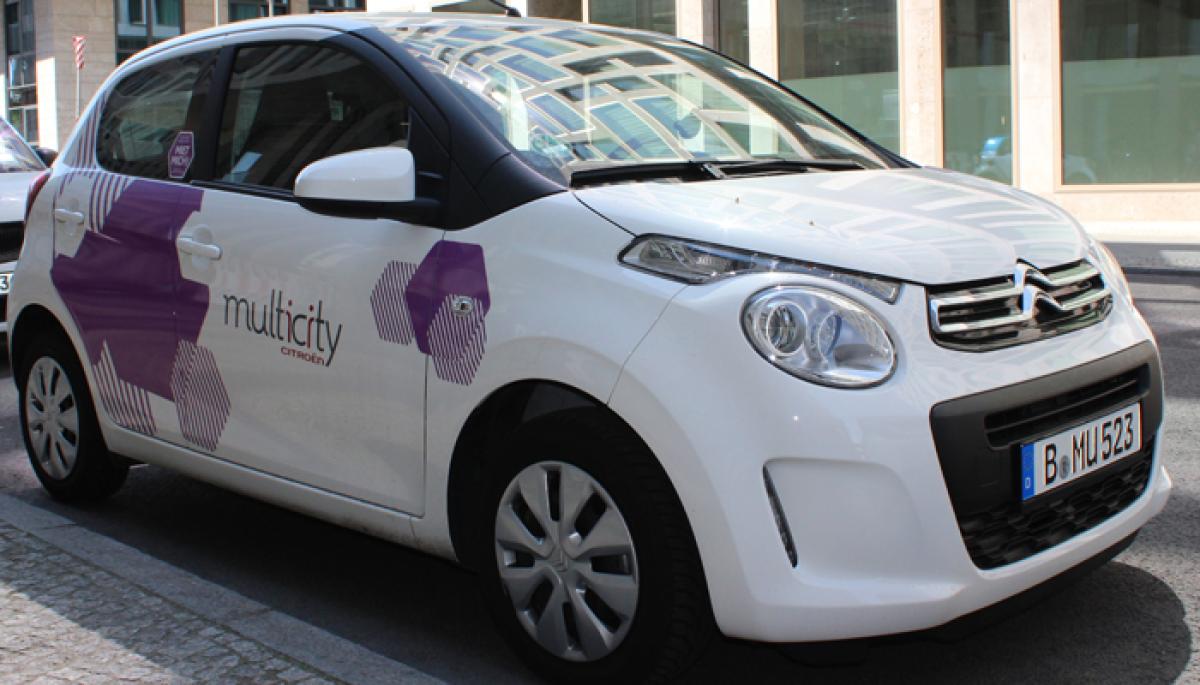 Citroën Multicity Carsharing erweitert Geschäftsgebiet in Berlin