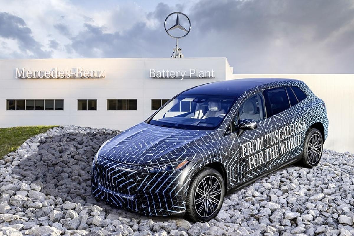 Neues Batteriewerk für Produktion des Mercedes-Benz EQS SUV in den USA 