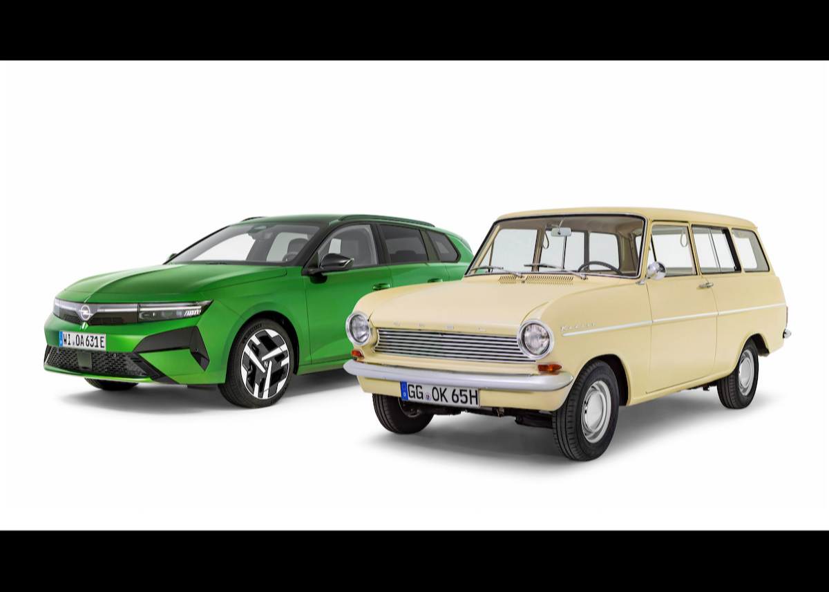 Lademeister mit Tradition: Vom ersten Opel Kadett Caravan zum neuen Opel Astra Sports Tourer