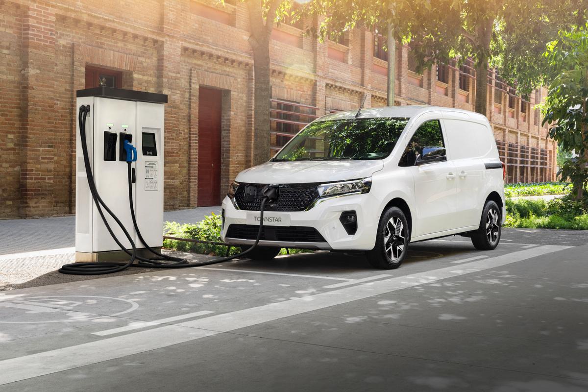 Vollelektrischer Nissan Townstar feiert Europapremiere