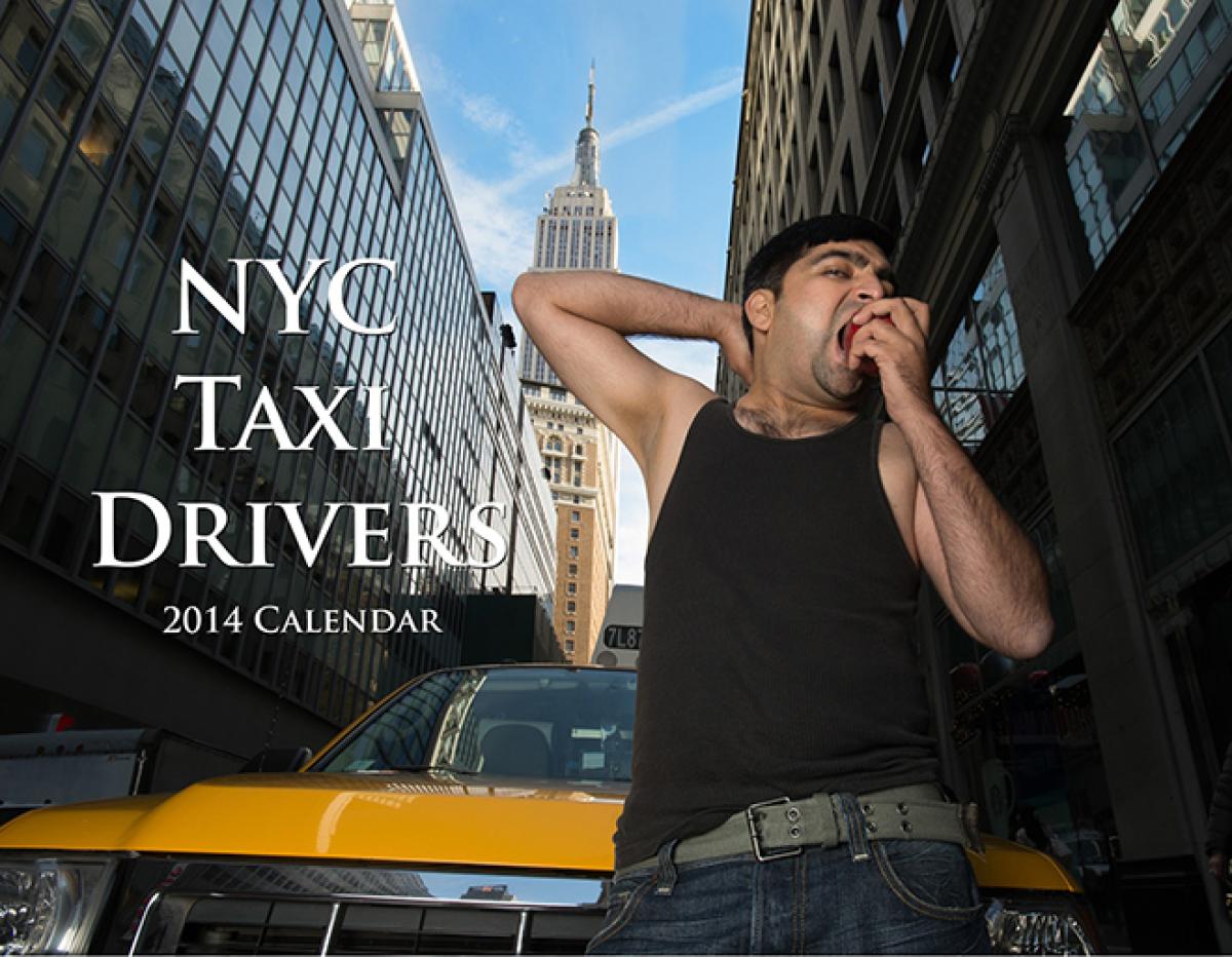 Taxifahrer Akt-Kalender