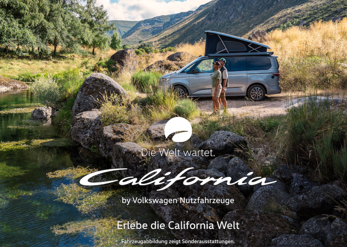 Weltpremiere auf dem Caravan Salon: Volkswagen Nutzfahrzeuge präsentiert neue Marke „California“
