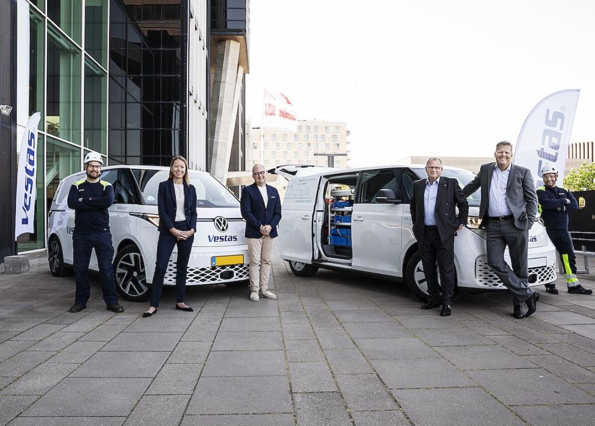 Volkswagen Nutzfahrzeuge und Vestas bündeln Kräfte für nachhaltige Mobilität