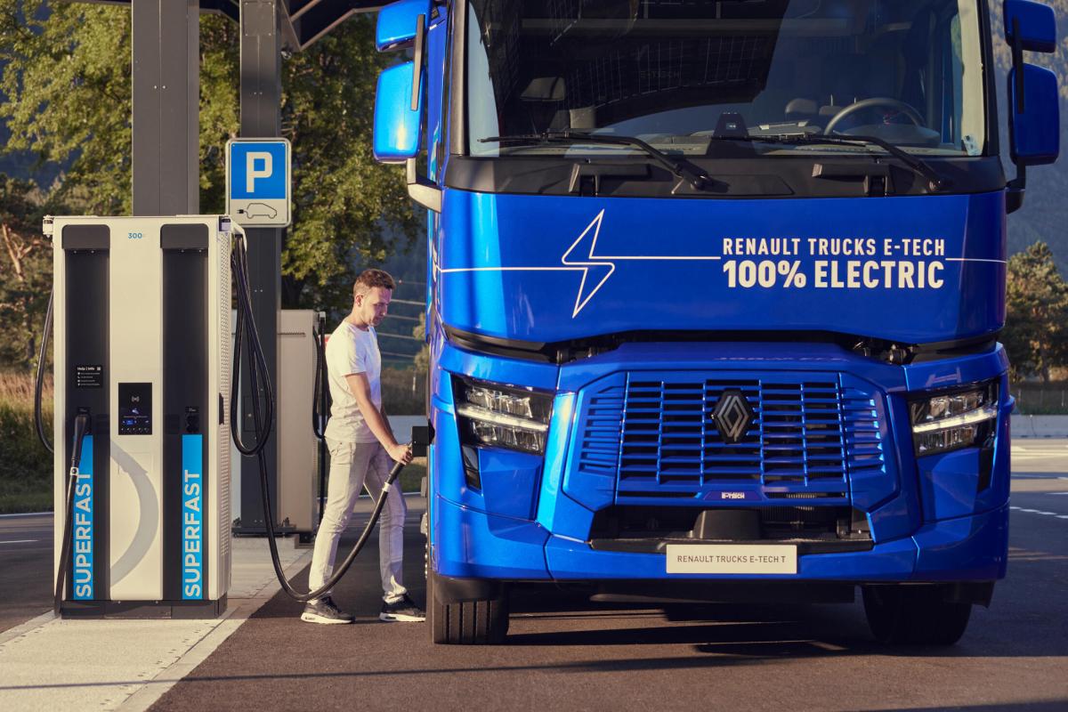 Serienproduktion startet für Renault Trucks E-Tech T & C