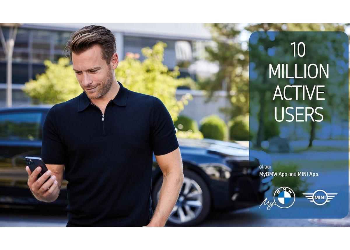 Apps von BMW und MINI knacken zusammen die Marke von zehn Millionen aktiven Nutzern