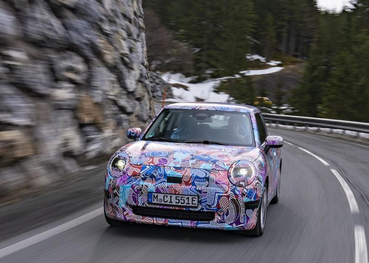 Rein elektrischer Fahrspaß der Zukunft: Der neue MINI Cooper Electric ...