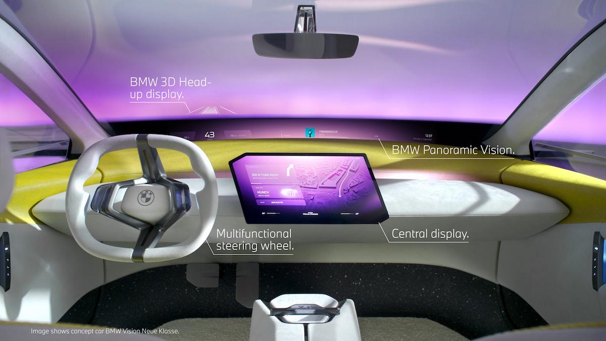 Völlig neues BMW iDrive kommt in der Neuen Klasse