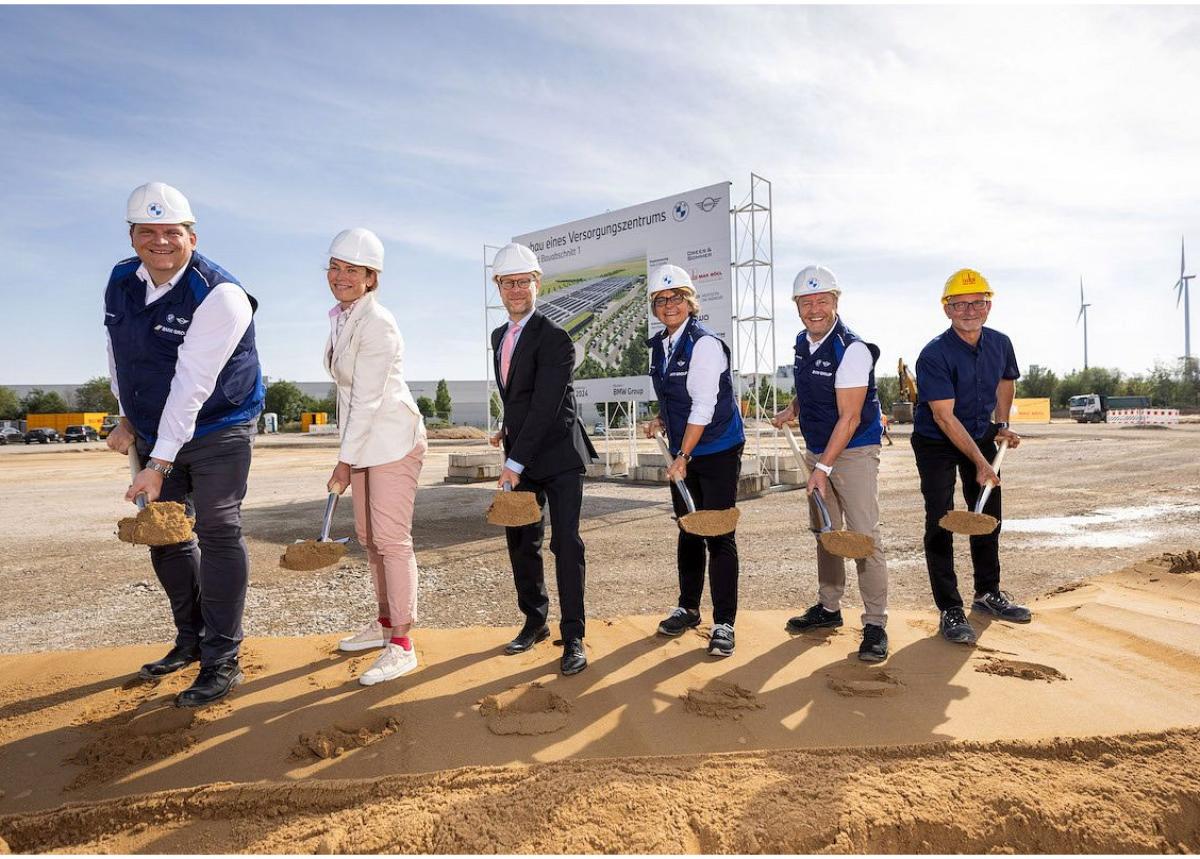 BMW Group baut Logistikzentrum für Hochvoltbatterien im Leipziger Norden