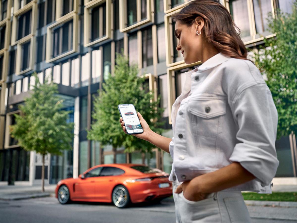 Neue digitale Plattform für viele Porsche-Services