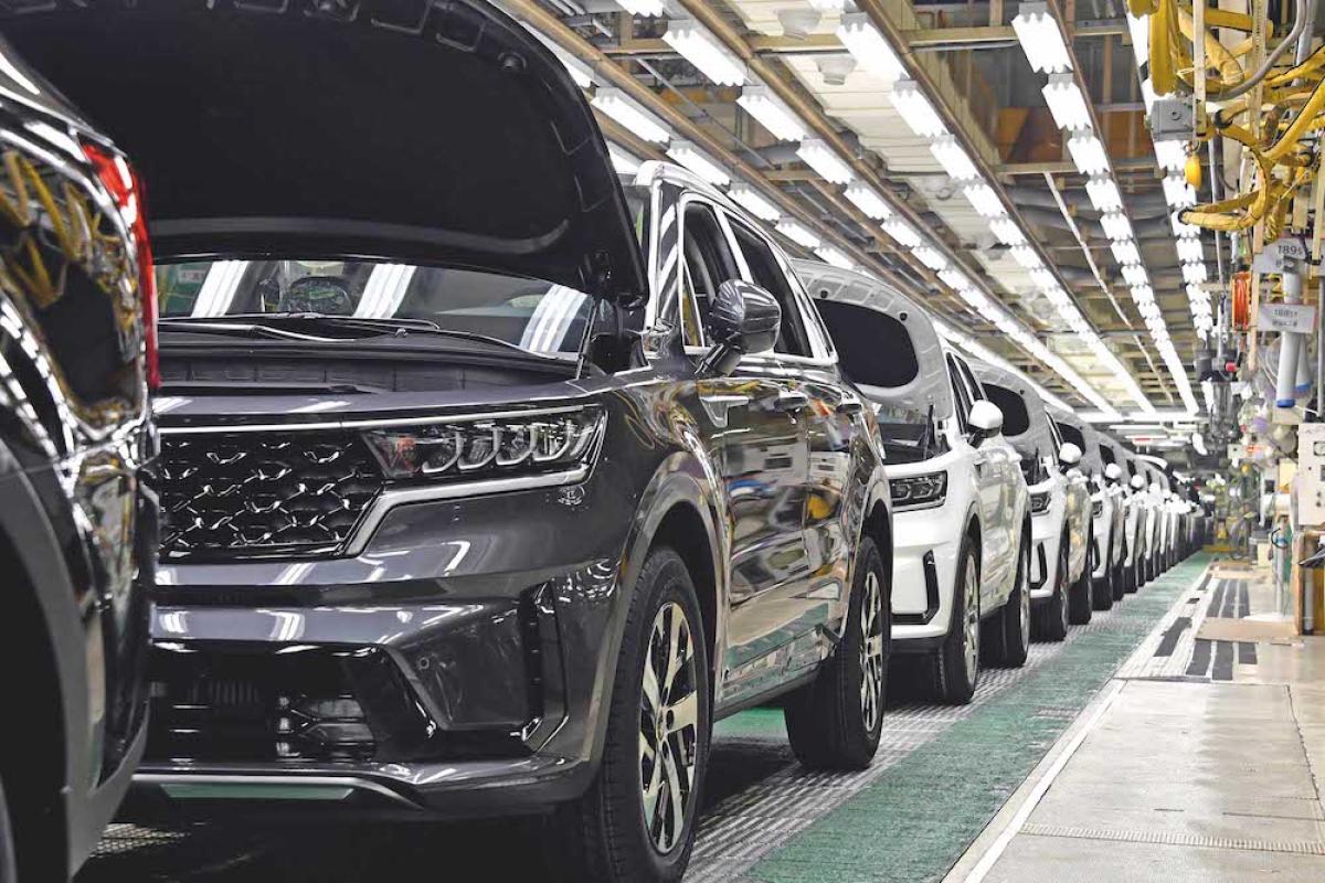 Produktionsstart des Kia Sorento Hybrid