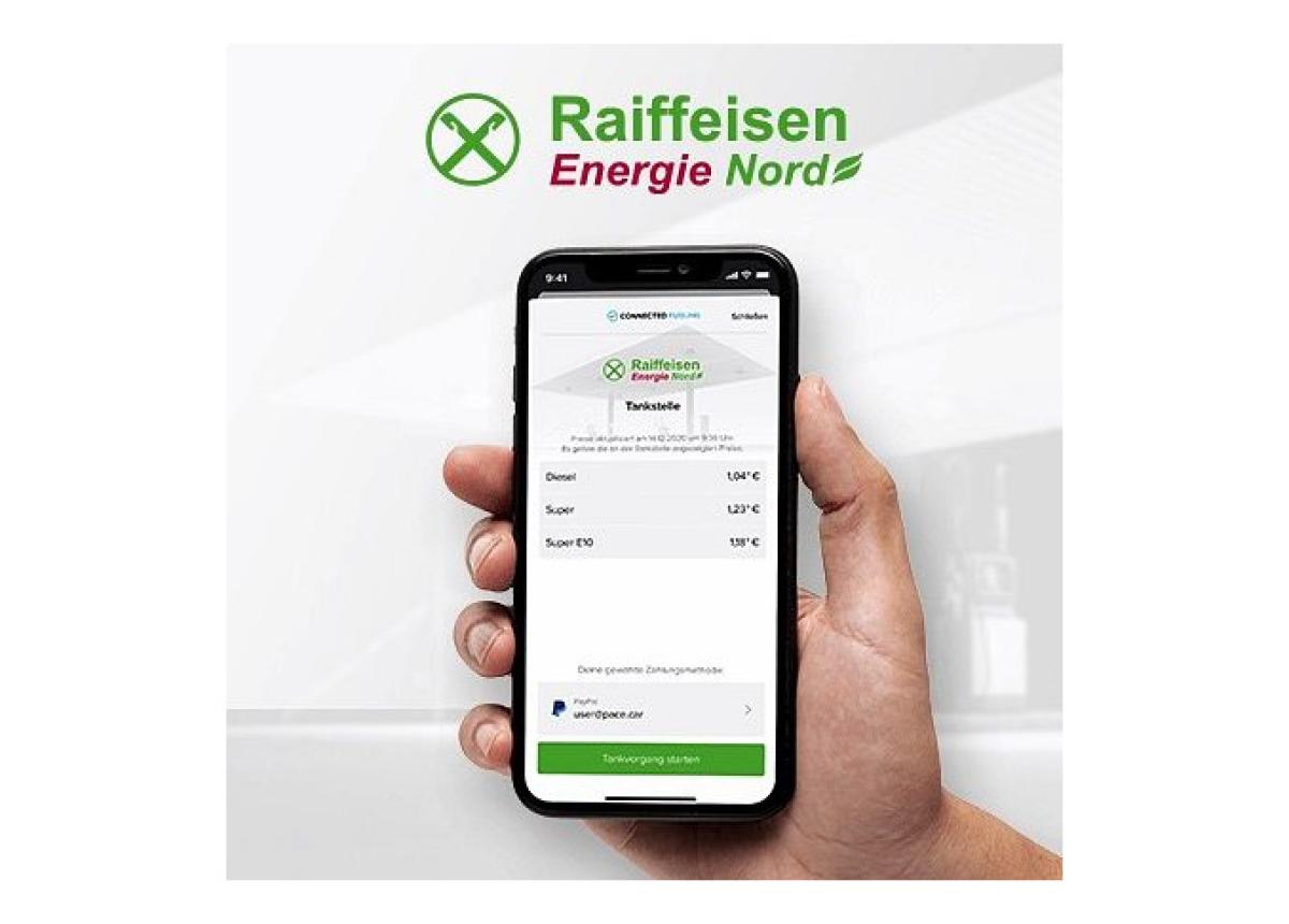 Connected Fueling von PACE an Raiffeisen Energie Nord Tankstellen