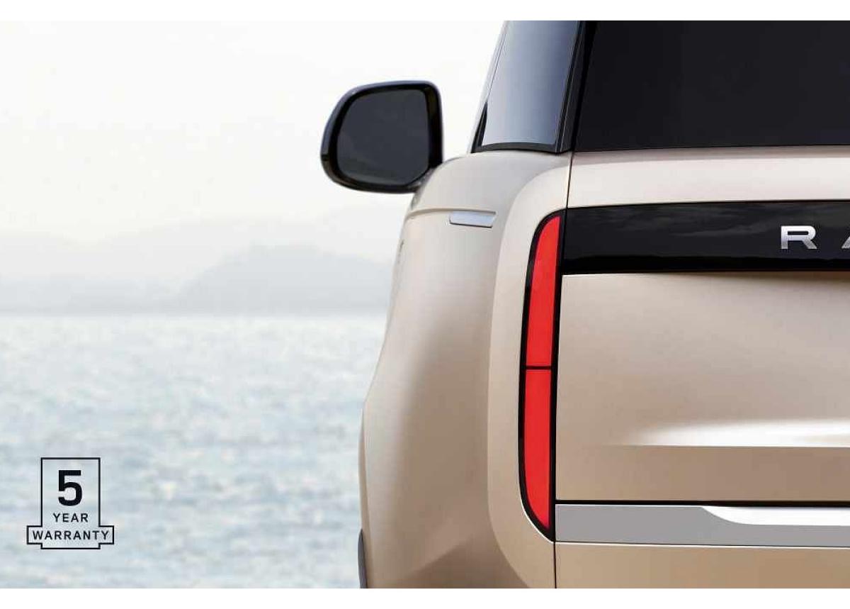 JLR bietet eine Fünf-Jahres-Garantie für alle Range Rover, Discovery und Defender Neufahrzeuge