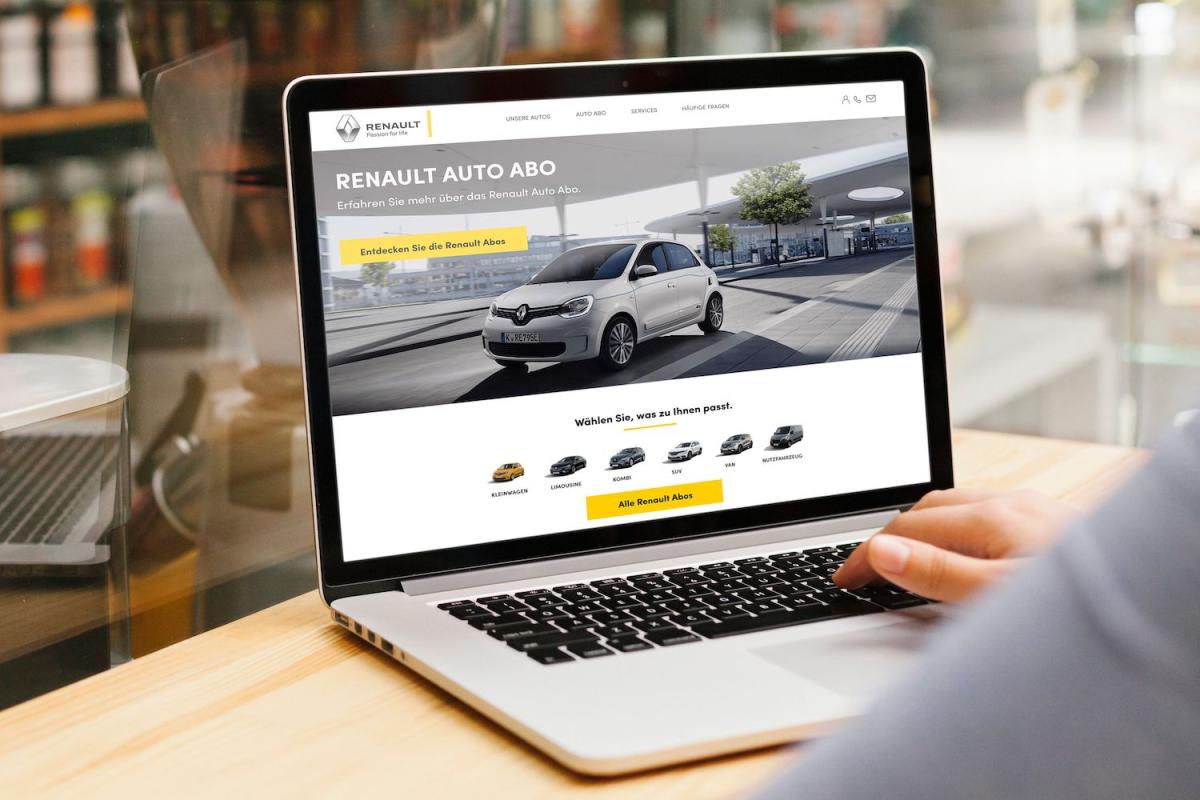 Renault Auto-Abo-Angebot geht live 