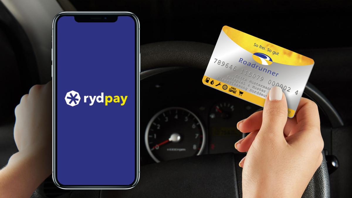 ryd pay integriert mit Roadrunner erstmals Flotten-Tankkarte