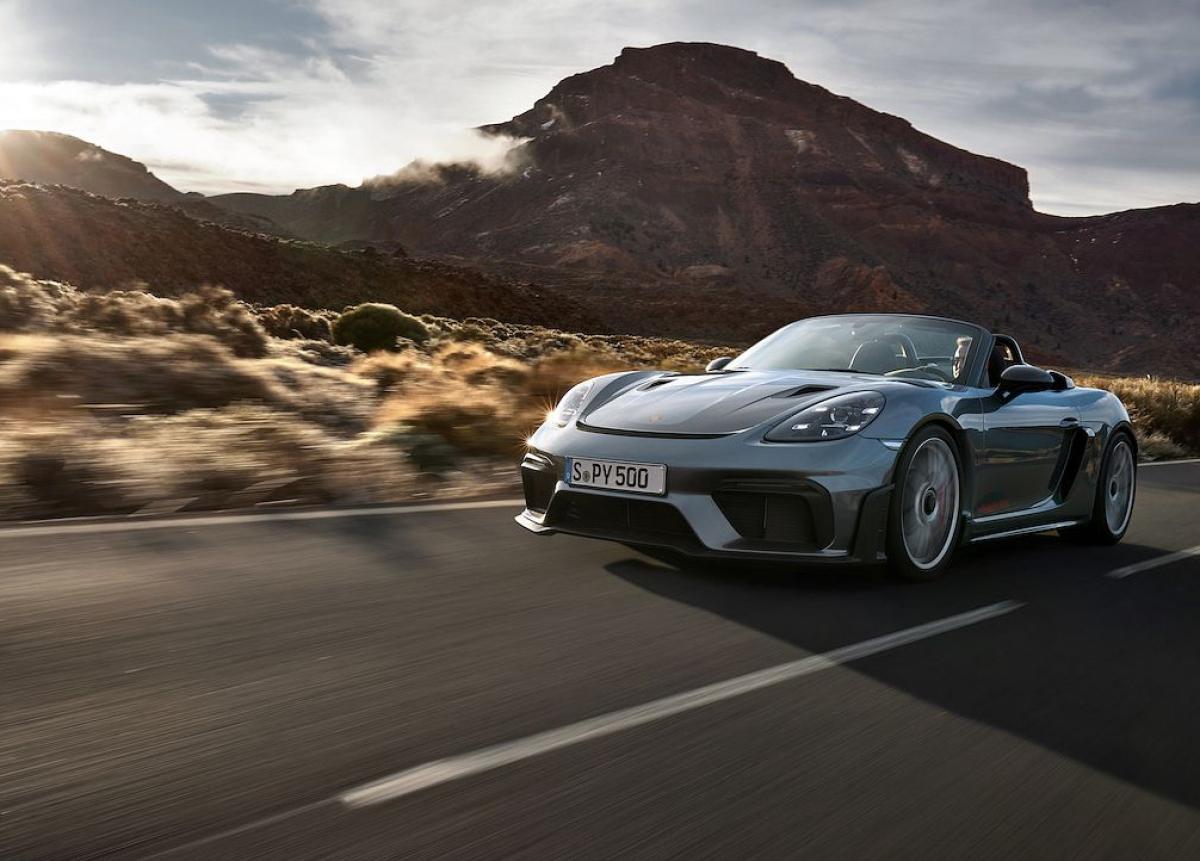 Porsche 718 Spyder RS krönt Mittelmotor-Familie