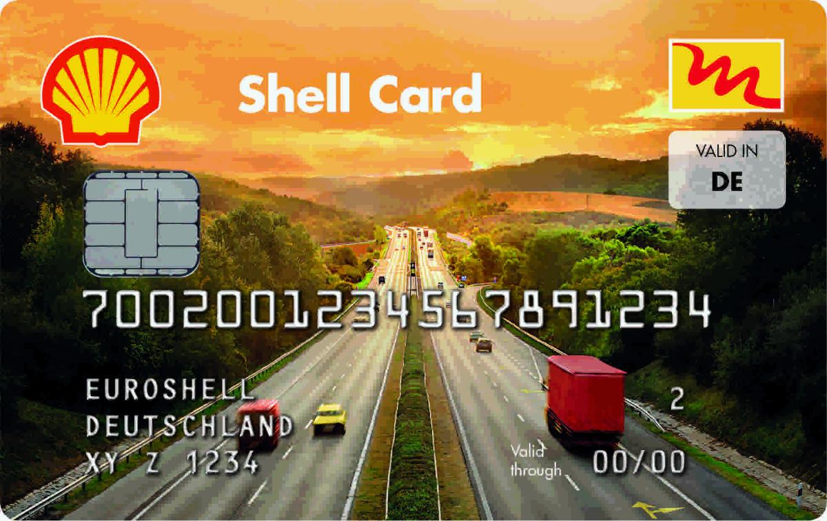 Shell-Card mit erweitertem Akzeptanznetz