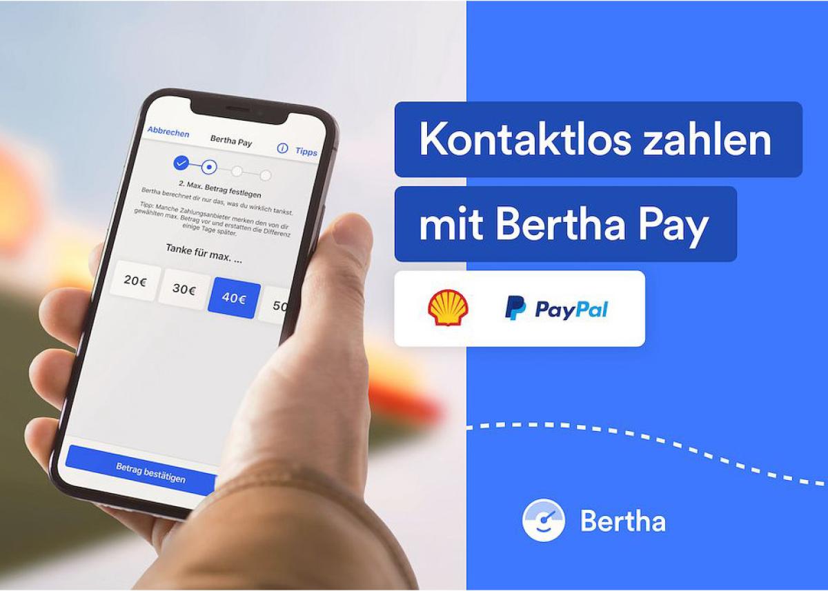 Kontaktlos zahlen mit Bertha Pay