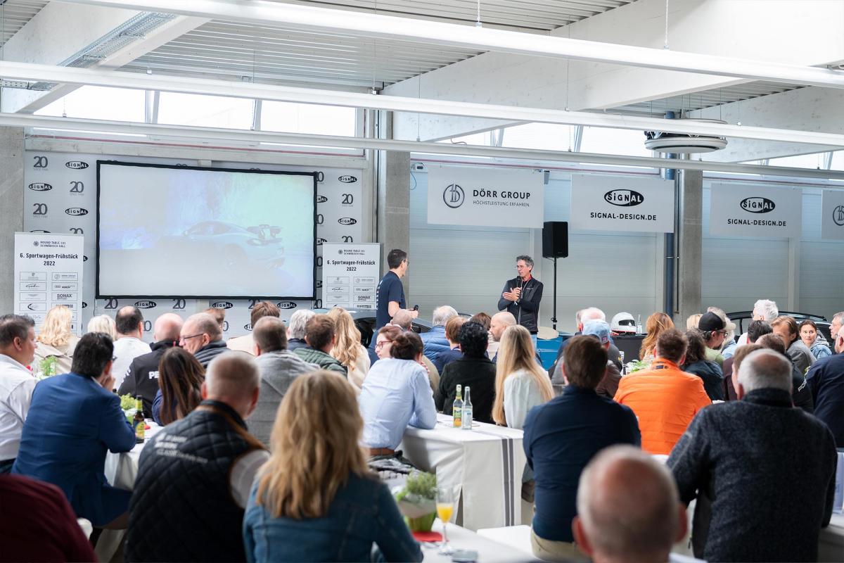 Hohe Spendensumme beim 6. RT-Charity-Sportwagenfrühstück