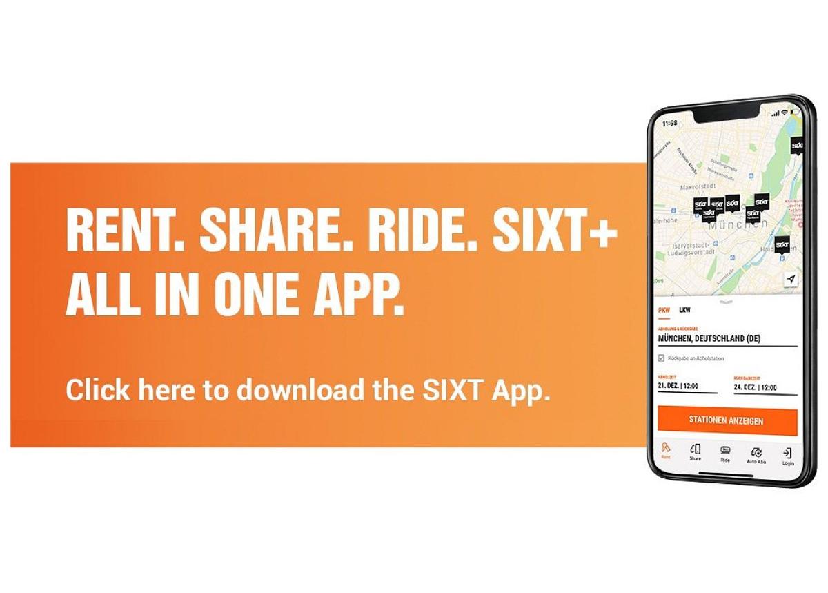 Auto Abo pausieren, Geld sparen und Bonus-Guthaben erhalten mit SIXT+