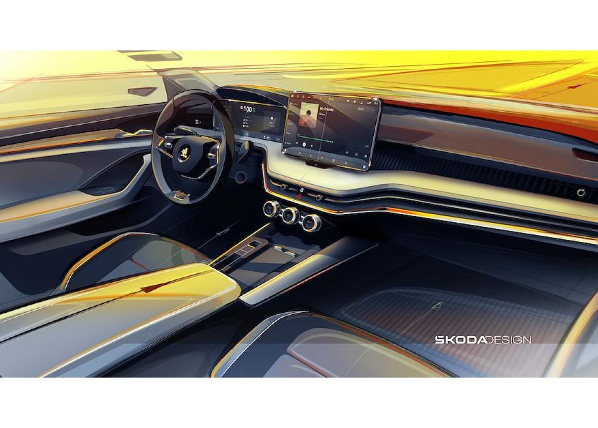 Škoda Auto veröffentlicht Teaser zur vierten Superb-Generation und