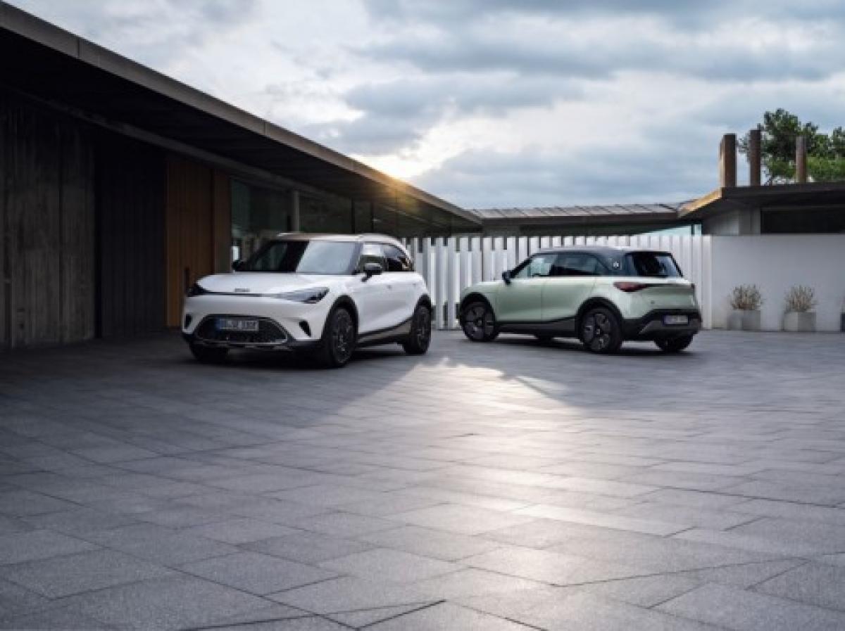Weltpremiere des brandneuen Kompakt-SUVs - smart #1